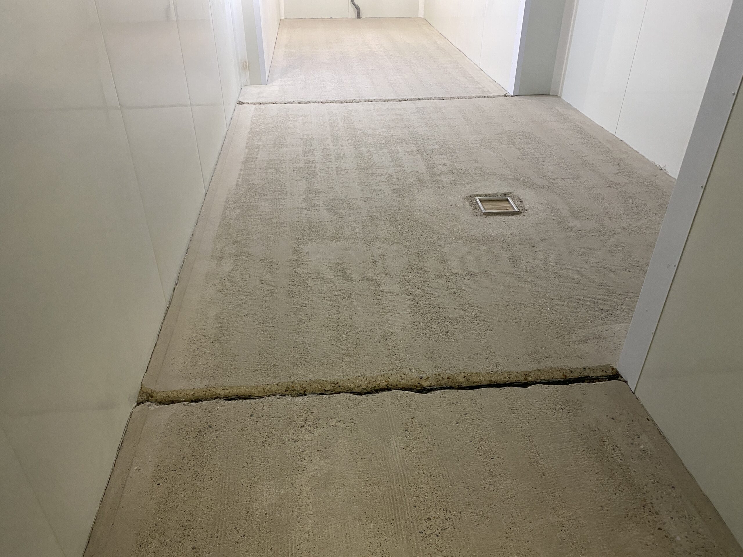 Suelo listo para la aplicación del pavimento